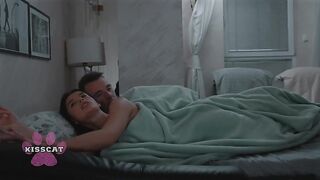 Don't Cum Inside Me! Husband Sneaks Into the Roommate's Room at Night - MrCat & Asandra Dewy