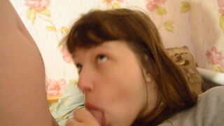 DATEZONE - My girlfriend doesn't know that her almost any precious friend gives me better oral with swallows than this hottie does