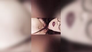 Watch rock BBW squirt in her stockings for you