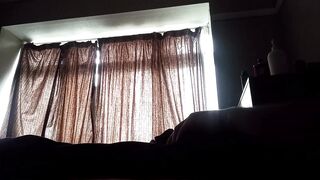 amateur masturbation session with stoned dinosaur