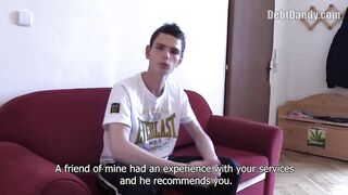 CZECH HUNTER - Amateur man takes a lil anal play and hardcore bareback