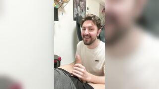 sucking my latin friend dong and making him cum