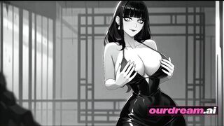 Manga Noir Femme Fatale Fucked Against The Penthouse Window