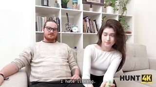 HUNT4K. I not at any time Cum with my Nerd BF