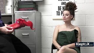Office Security Scores Fellatio-job From Busted Thief