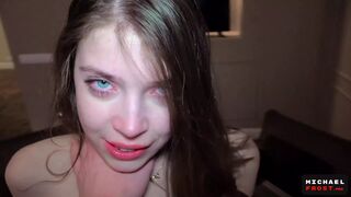 Neighbor Gal Sneaked Onto My Balcony To Get Fucked Hard