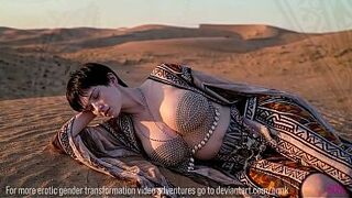 Male to Female Transformation and breast expansion