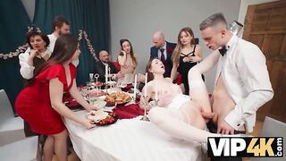 VIP4K. Hawt sex is the best part of the Wedding