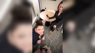This chap almost got to bang us but got cucked instead! Amateur FFM Cucking!