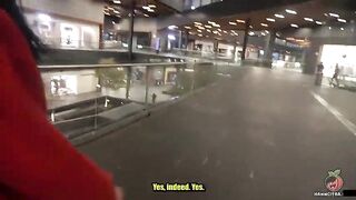 SHE WAS SAD CUZ SHE WAS STAND UP BUT SHE COULDN'T RESIST A WORTHWHILE PENIS