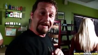 MILF Hunter - Slutty Ashley Starr Soaked Hunter with Guy Juice as This man Ignored Intimidation From Aged Woman Who Knows What She