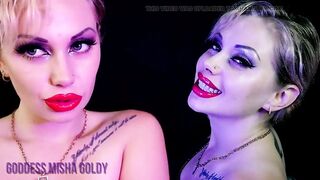 2 pairs of seductive lips - Double force of attraction!