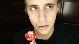 Pierced Lesbian Sugar-plum Licker