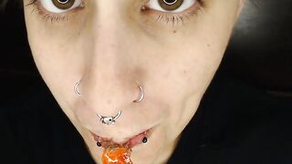 Pierced Lesbian Sugar-plum Licker