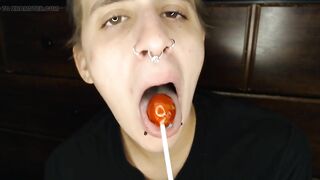 Pierced Lesbian Sugar-plum Licker