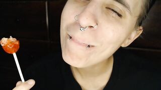 Pierced Lesbian Sugar-plum Licker