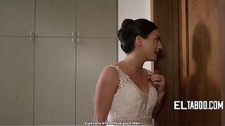 Lez bride talks wife into banging officiant to marry