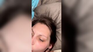 Slut Wife Screwed on Couch Well Husband in Bef