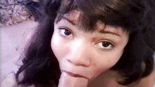 Black Angel Hirsute Twat Interracial Vintage