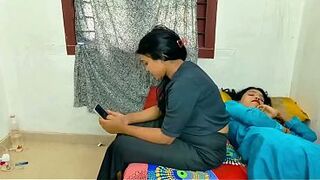 Best 3-some sex 2026:- Rajesh banged his sister-in-law and wife on the same daybed, enjoyed threesome sex together