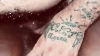 Ebony bm soaked vagina