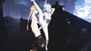 Genshin Impact - Odette Ardent Sex Scene - 3D Manga Animation