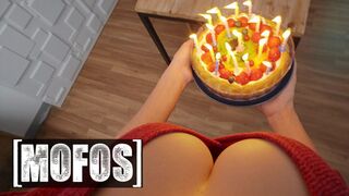MOFOS - The Wildest Birthday 3some With Mina Von D, Haix Rogue And Jordi El