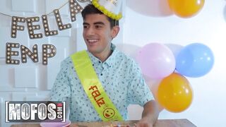 MOFOS - The Wildest Birthday 3some With Mina Von D, Haix Rogue And Jordi El