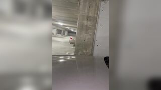 Big Booty Hotwife gets rammed in parking lot while Husband records from afar