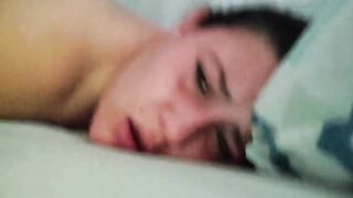 Oh, I put it in the wrong hole... I put it in her booty and it hurt, but in the end she liked it and had an orgasm.