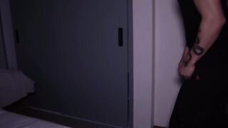 Unknown Dude Fucks a Brunette with Big Melons While This playgirl's Home Alone
