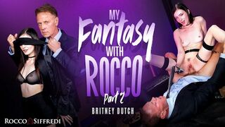 ROCCO SIFFREDI - Hot Brunette Britney Dutch Meets Rocco’s Massive Dick for Bizarre Hardcore Screwing