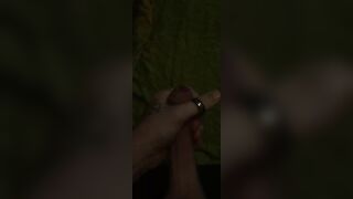 my first recorded jizz flow