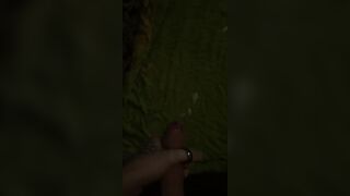 my first recorded jizz flow