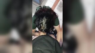 A actually sexy little vixen gives her booty to her lover