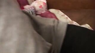 Nasty amateur italian doxy with big bazookas takes a admirable dick
