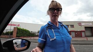 Real Home Nurse Lets Me Fuck Her!