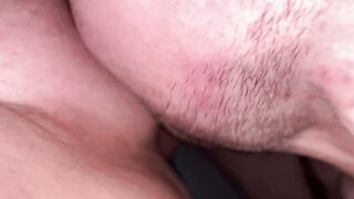 POV-Daddy plays with my snatch, unintentionally cums in me!!!
