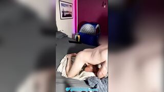 Big dong bangs toy hard until it creams deep inside! Uncensored only on OnlyFans @ ScottyNaughty420