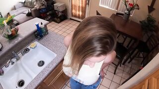 Virtual Sex POV Screwing The Plumber And Getting A GIANT FACIAL!
