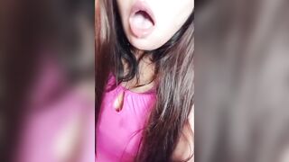 Blowing open the snatch for her booty