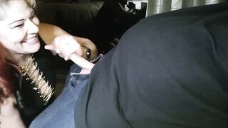 Blowfessional MILF performs life saving mouth to penis resuscitation