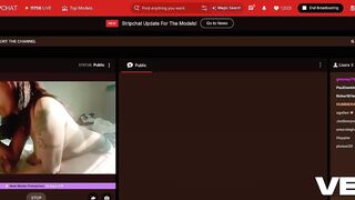 PS 5 GAMER FEMALE Ebony Fellatio On Web camera Undress Chat Reality Deepthroat Pov GAMING FETISH