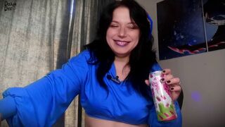 POV: ALT SWEETHEART BLUE LIPSTICK BURPING ASMR NO TALKING