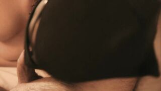 Fascinating Sucking on His Lap Until I Take It All in My Mouth - Blow job Creampie