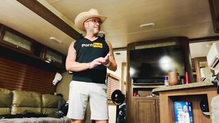 Cum Blasters S2:E1 - Campground Whore Goes Next Door to Suck a BIG Cowboy Schlong and Take a Legendary Cum Blast - POV