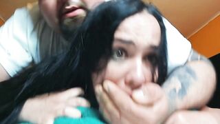 Painful ass slam after a massage from my stepfather