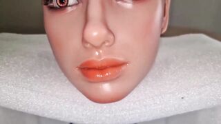Unboxing of the majority realistic silicone sex doll