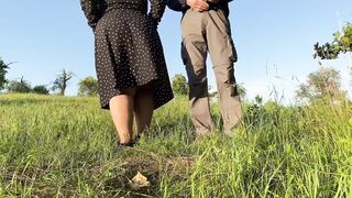 Stepmother and stepson pee together and stay together