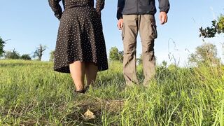 Stepmother and stepson pee together and stay together